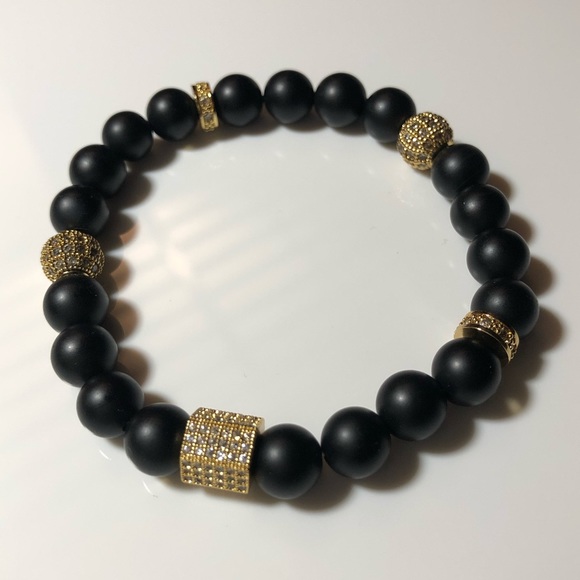 ( SOLD ) Royalty Stretch Bracelet - Picture 4 of 9